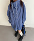 Side Line V-neck Dress